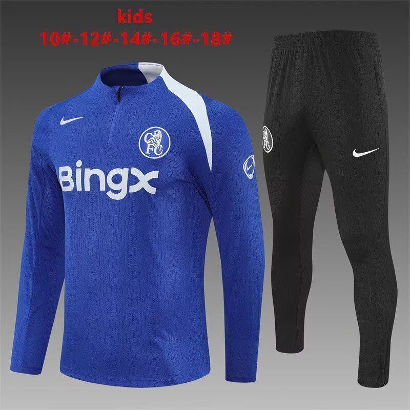 Kids Chelsea 25/26 Tracksuit - Blue